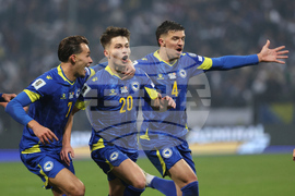 Bosnia Romania WCup Soccer