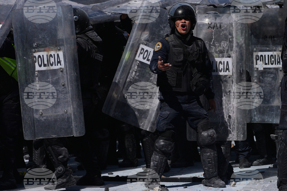 APTOPIX Mexico Protest