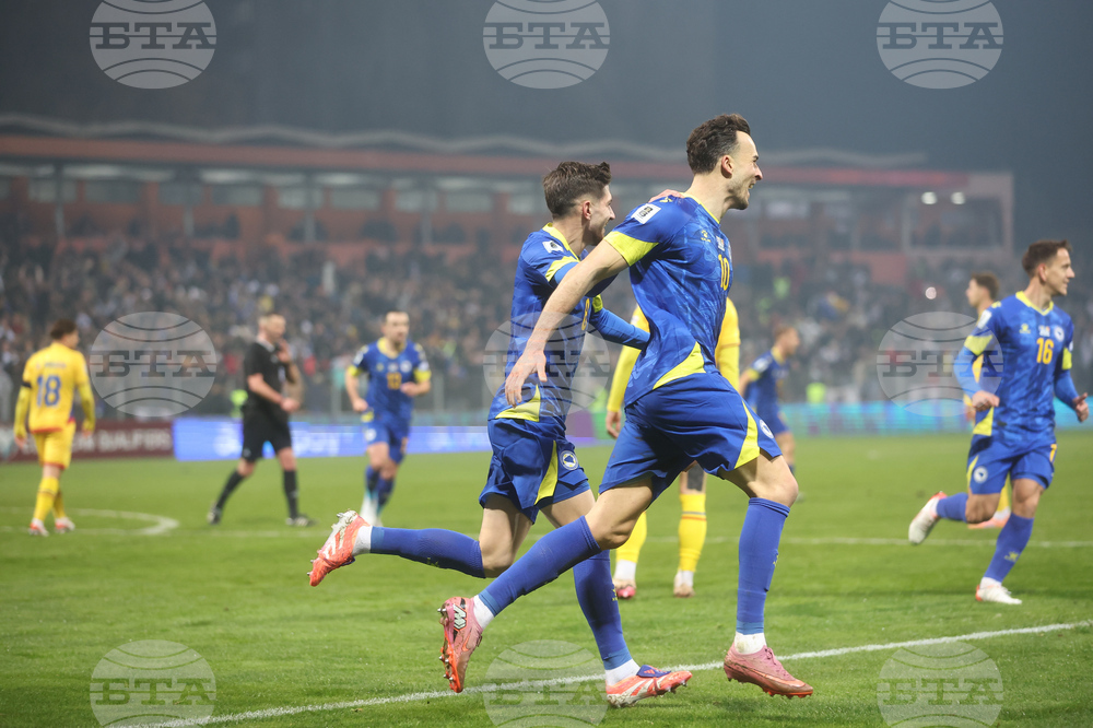 Bosnia Romania WCup Soccer