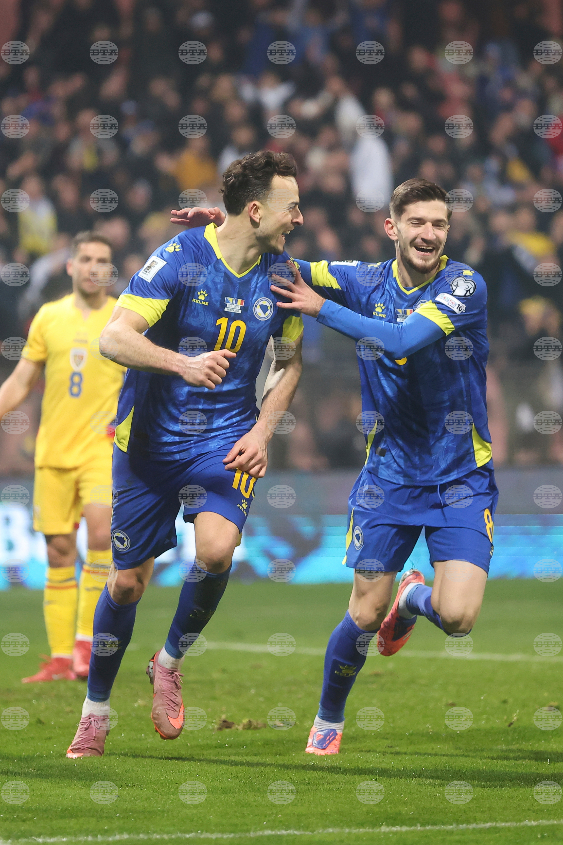 Bosnia Romania WCup Soccer
