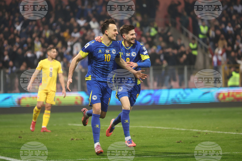 Bosnia Romania WCup Soccer