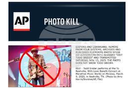 PHOTO KILL Obit Todd Snider