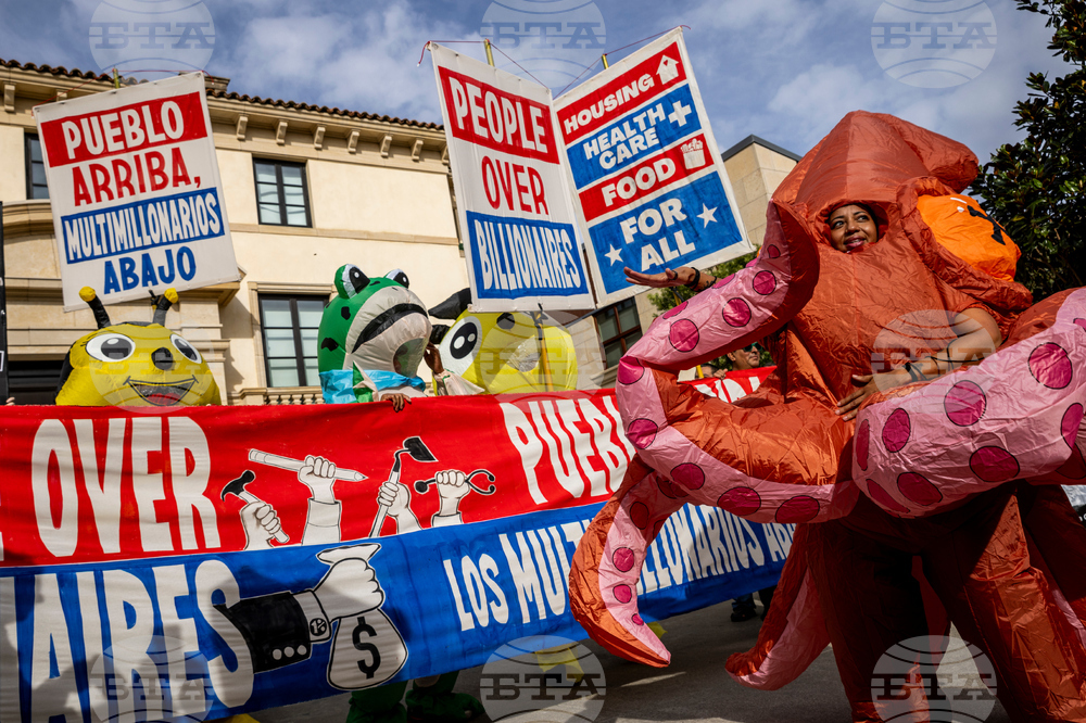 People Over Billionaires Protest