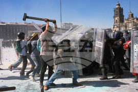 APTOPIX Mexico Protest