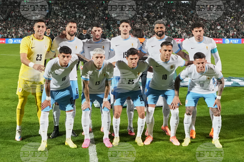 Mexico Uruguay Soccer