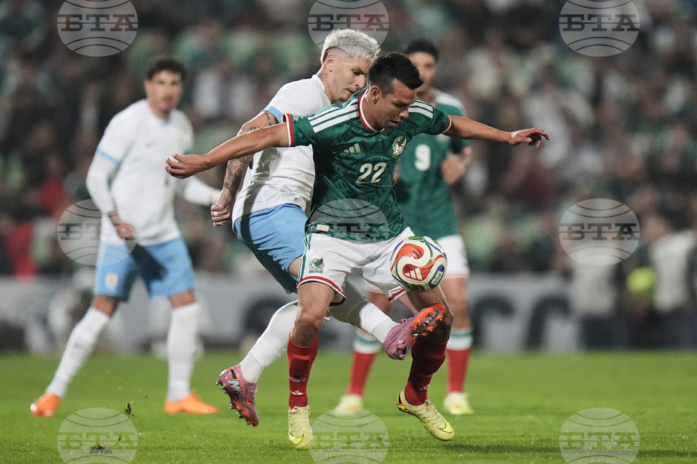 Mexico Uruguay Soccer