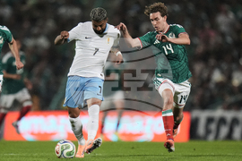 Mexico Uruguay Soccer