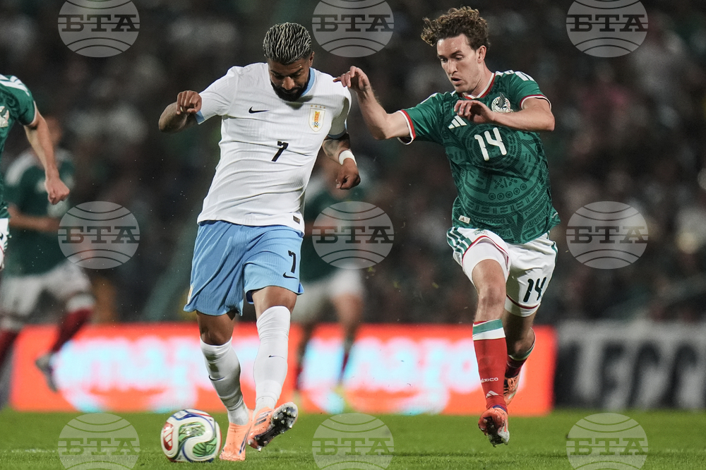 Mexico Uruguay Soccer