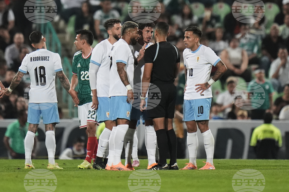 Mexico Uruguay Soccer