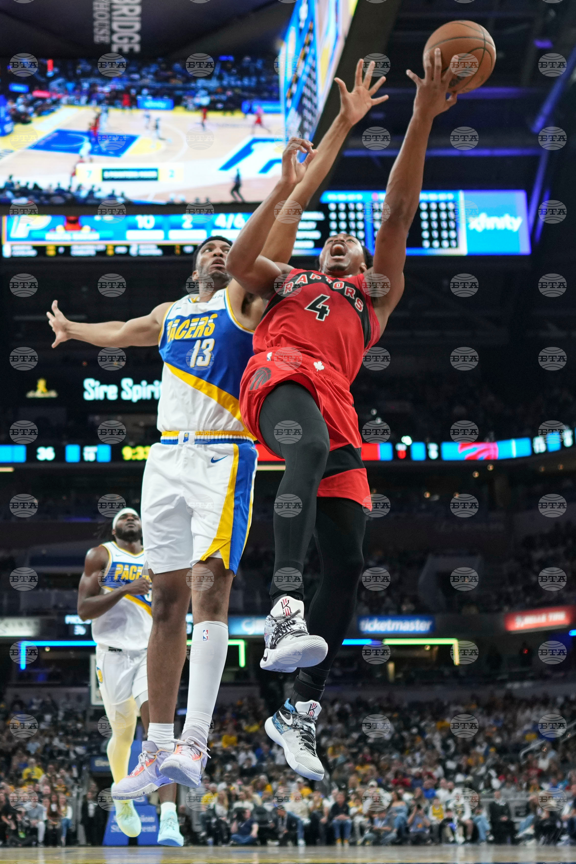 Raptors Pacers Basketball