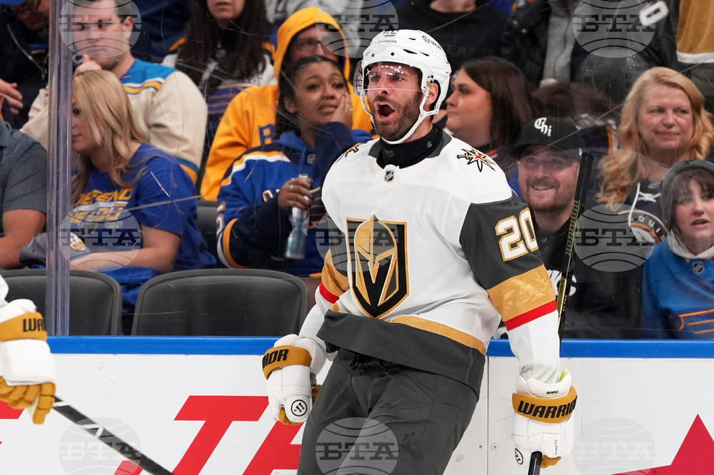 Golden Knights Blues Hockey