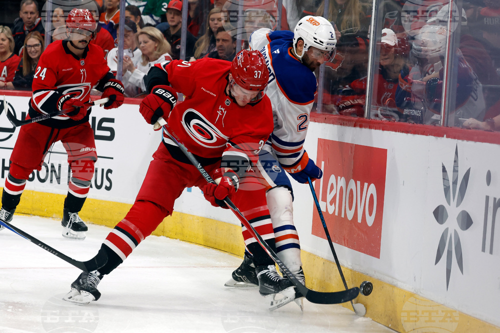 Oilers Hurricanes Hockey