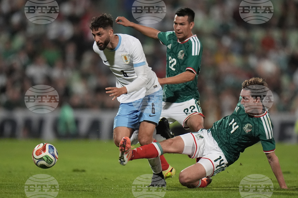 Mexico Uruguay Soccer