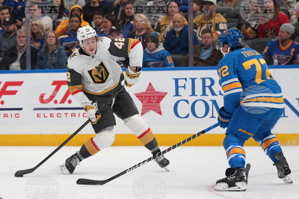 Golden Knights Blues Hockey