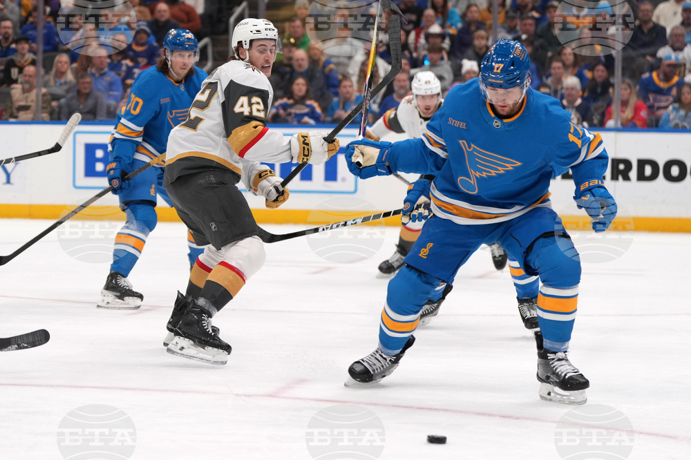 Golden Knights Blues Hockey