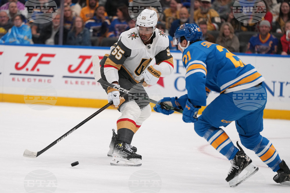 Golden Knights Blues Hockey