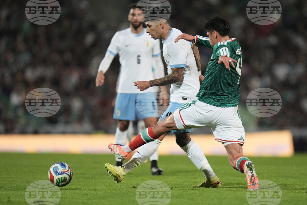 Mexico Uruguay Soccer
