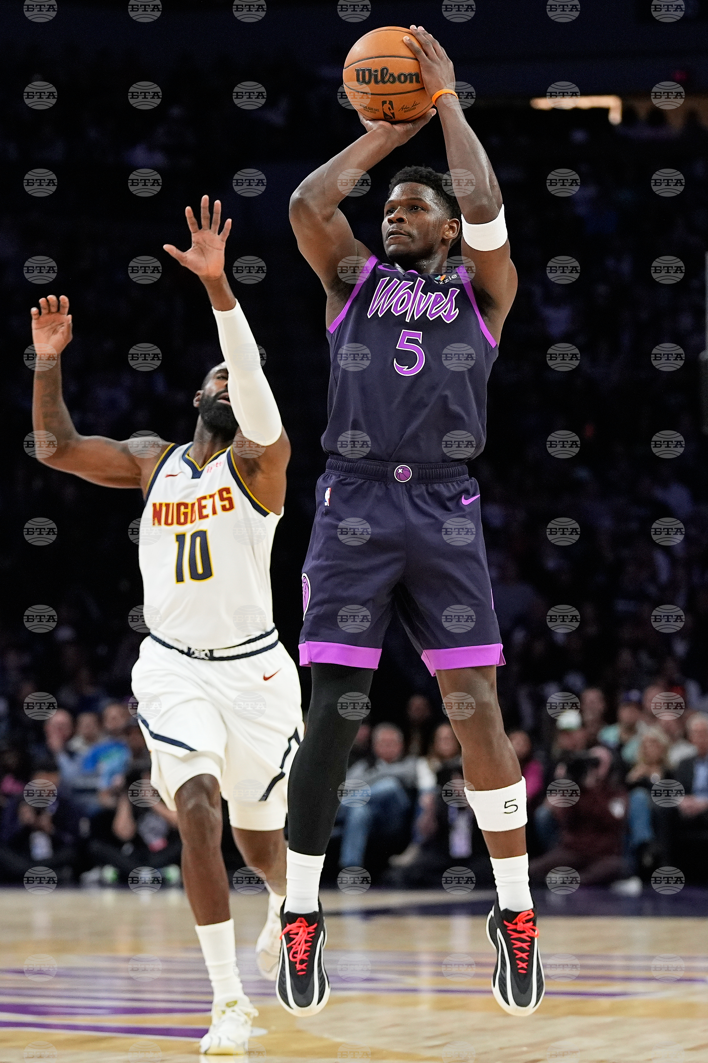 Nuggets Timberwolves Basketball