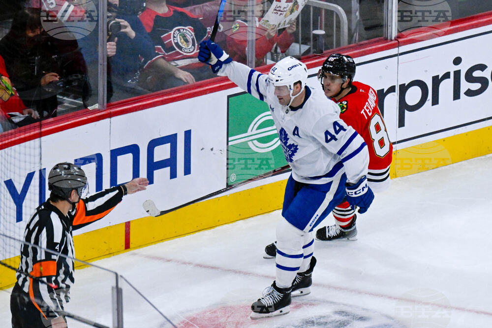 Maple Leafs Blackhawks Hockey