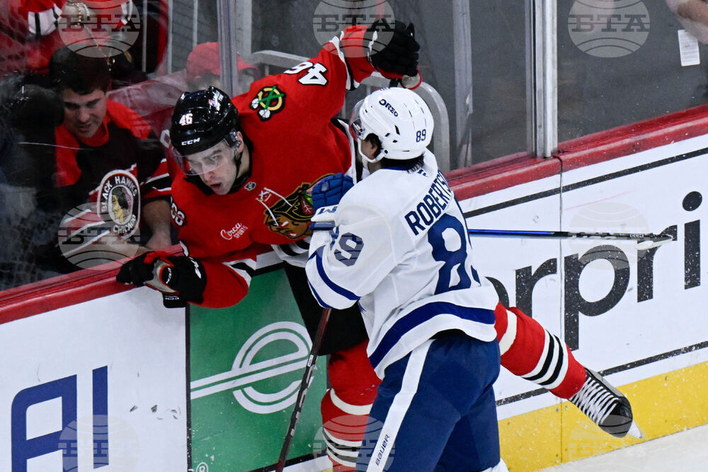 Maple Leafs Blackhawks Hockey