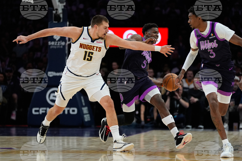 Nuggets Timberwolves Basketball