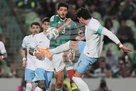 Mexico Uruguay Soccer