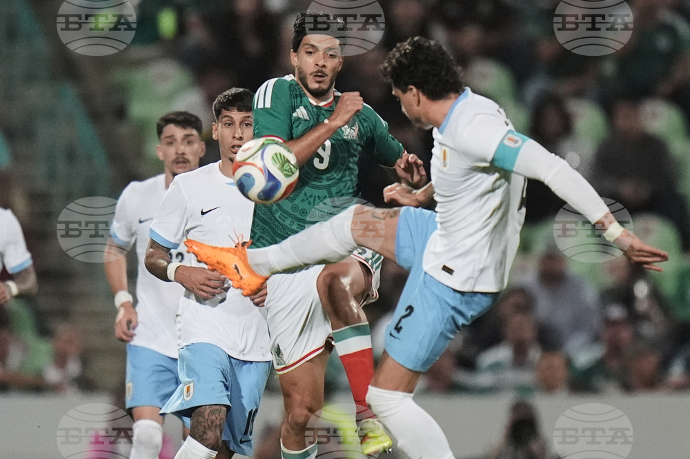 Mexico Uruguay Soccer