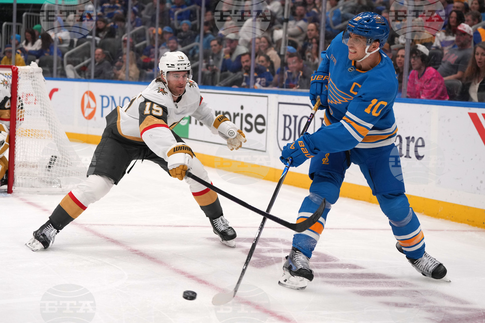 Golden Knights Blues Hockey