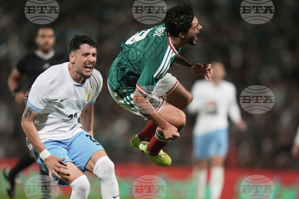 Mexico Uruguay Soccer