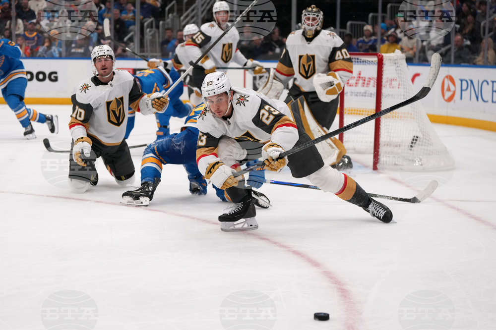 Golden Knights Blues Hockey