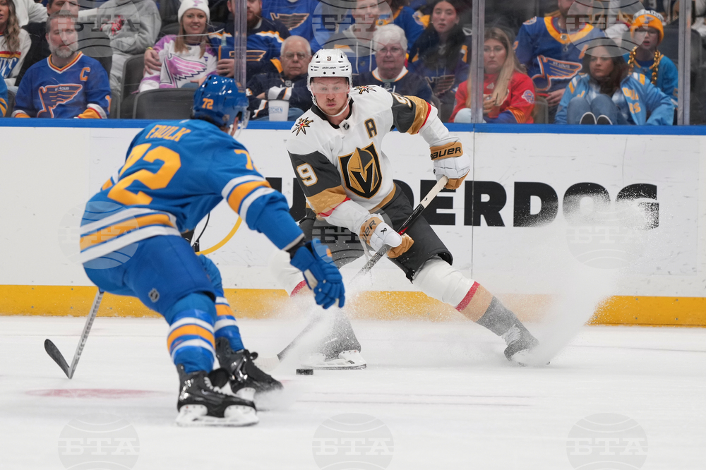 Golden Knights Blues Hockey