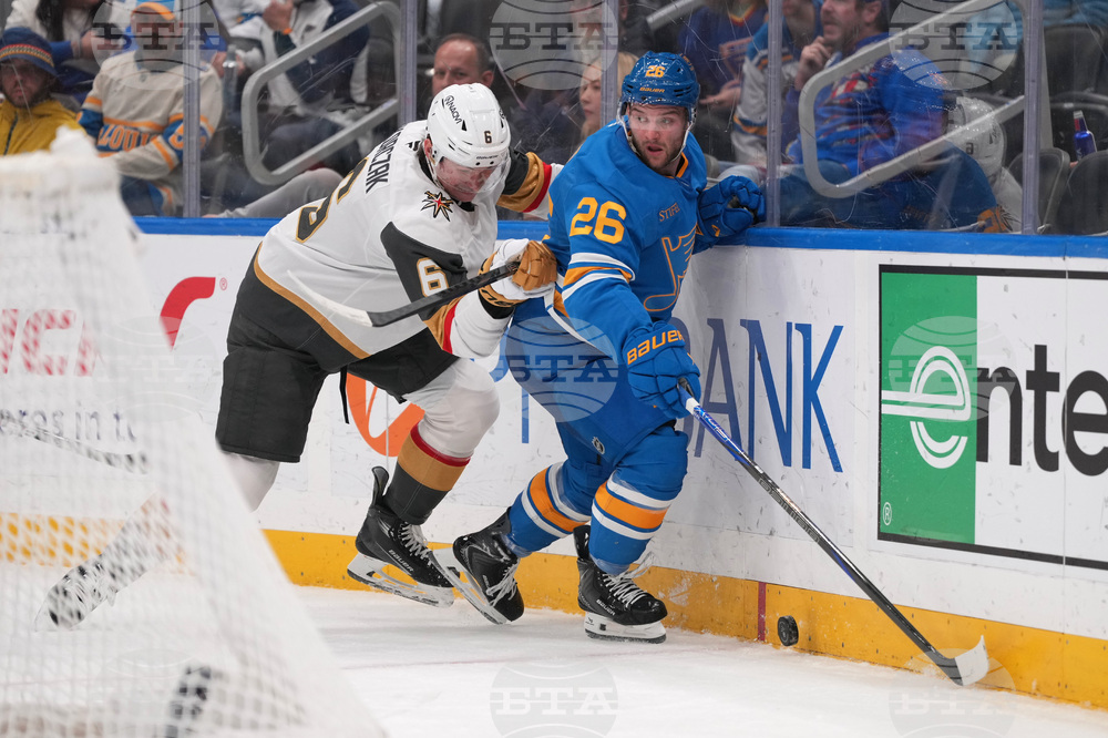 Golden Knights Blues Hockey