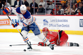 Oilers Hurricanes Hockey