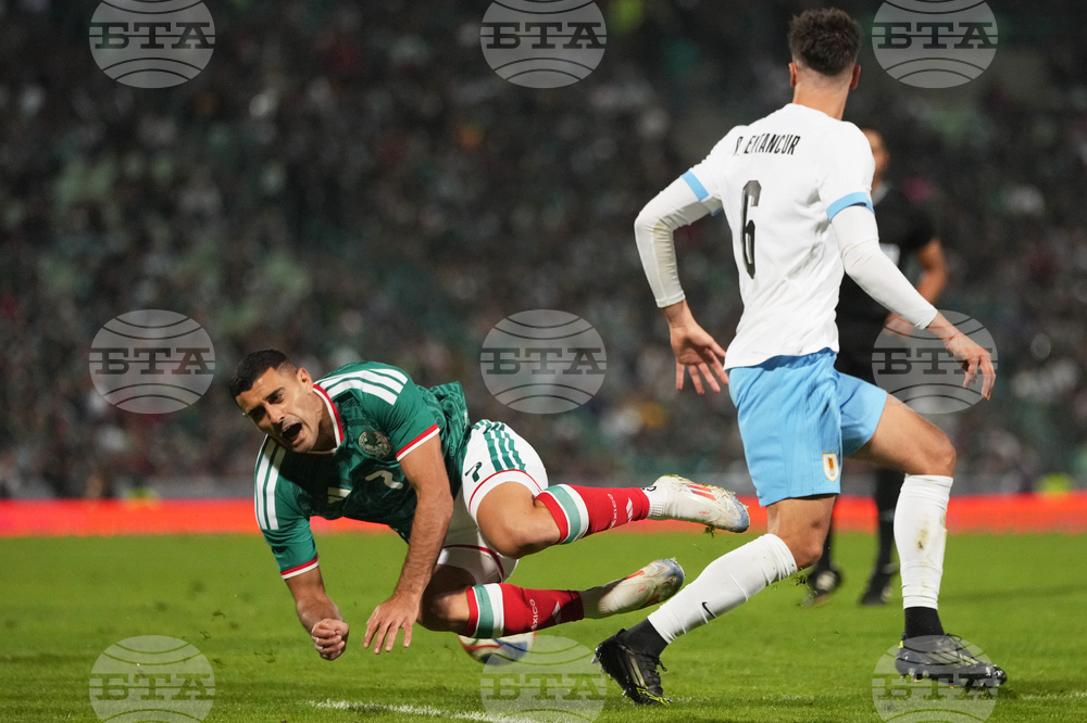 Mexico Uruguay Soccer