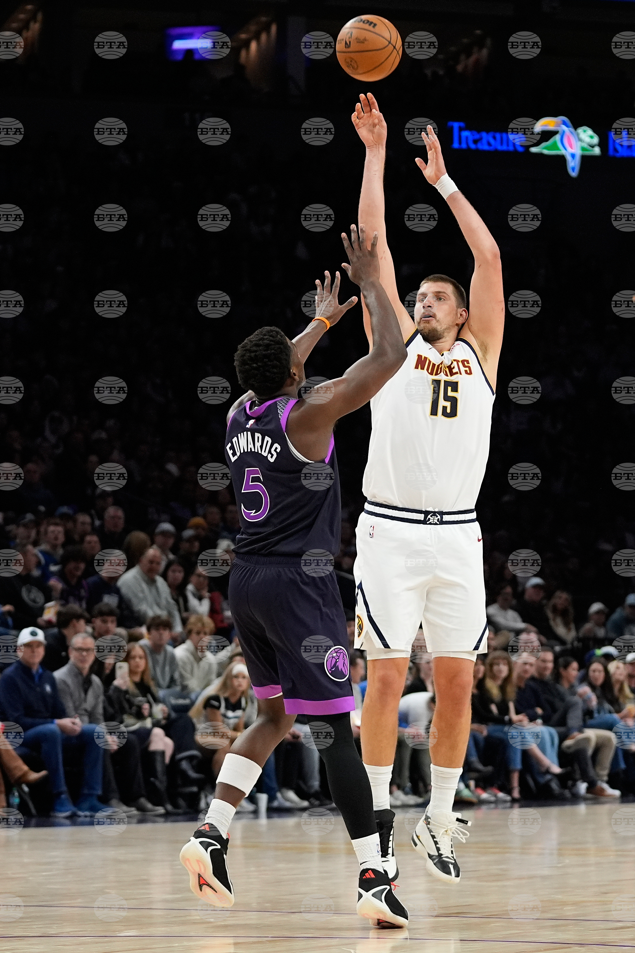 Nuggets Timberwolves Basketball