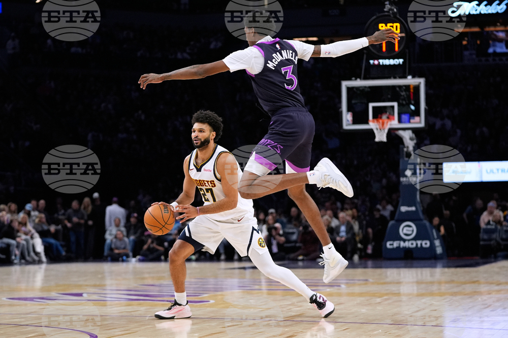 Nuggets Timberwolves Basketball