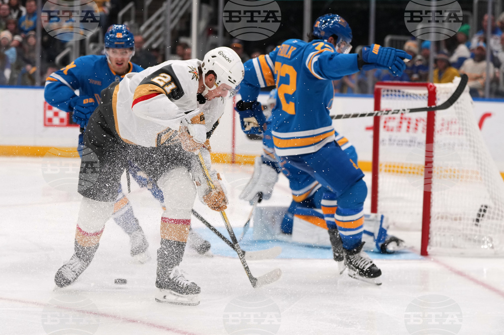 Golden Knights Blues Hockey