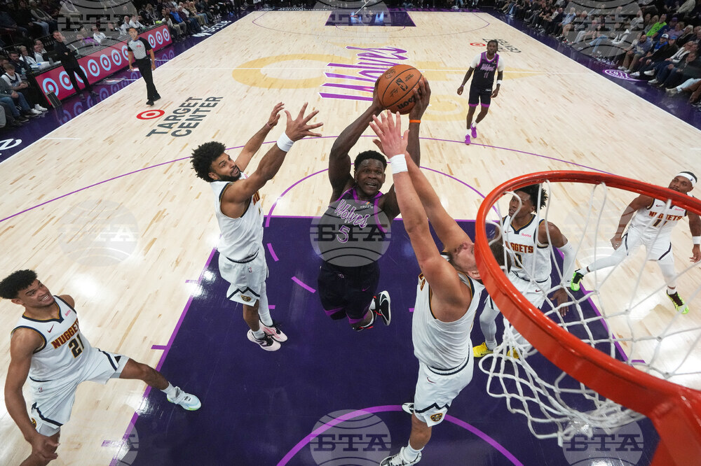 Nuggets Timberwolves Basketball