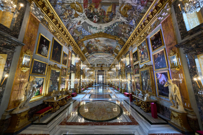 Дворецът „Колона“ – най-дискретната туристическа атракция в Рим отваря рядко и допуска групи от по 10 души