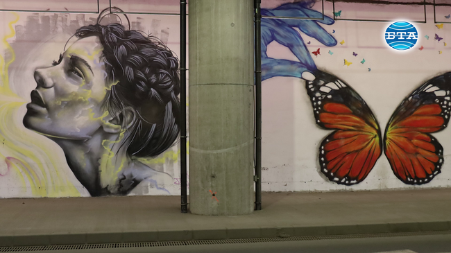 Графити галерия на открито разказва приказки от 11 държави в Тимишоара