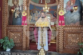 Шумен - храм „Свети Три Светители“ - литургия и проповед