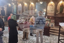 Добрич - храм „Св. Троица“ - неделна служба