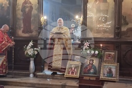 Добрич - храм „Св. Троица“ - неделна служба