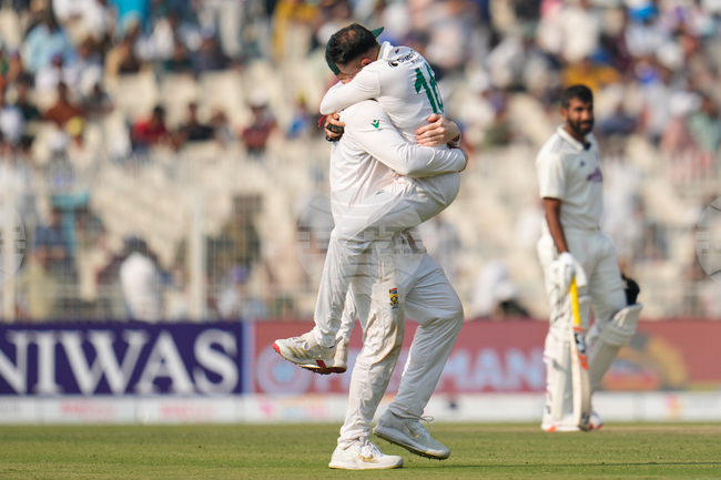 APTOPIX India South Africa Cricket