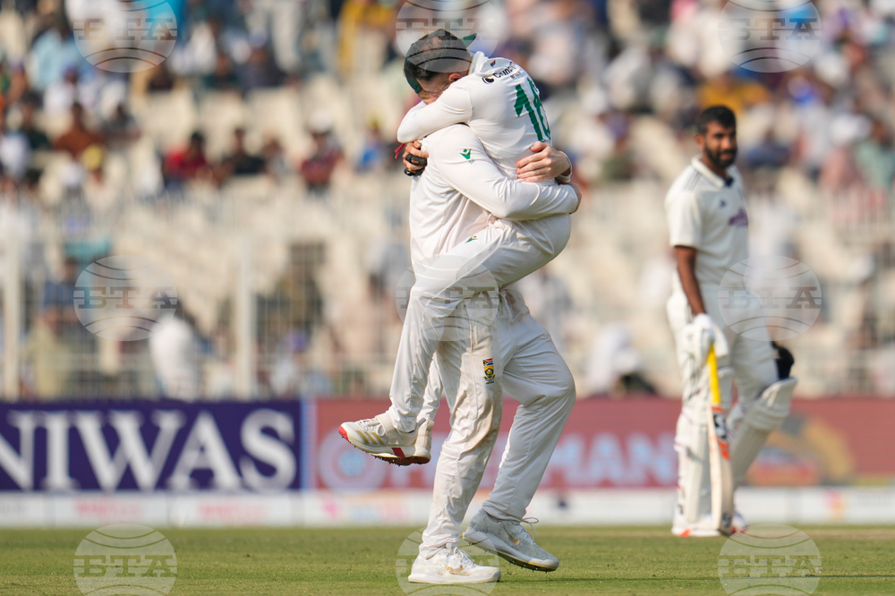 APTOPIX India South Africa Cricket