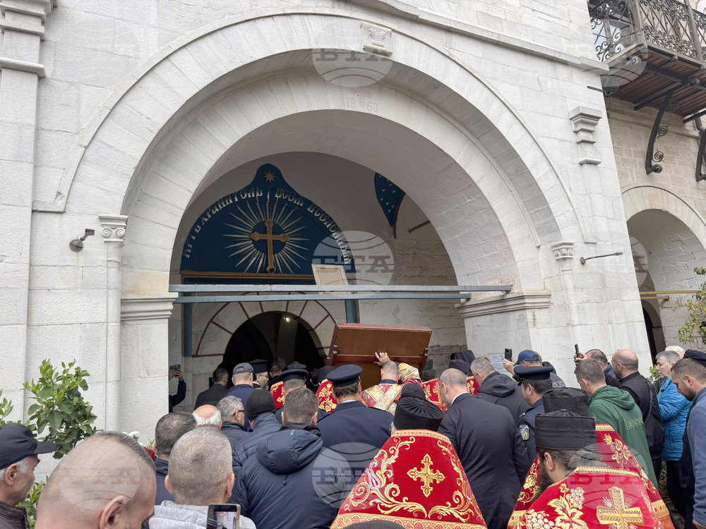 Зографски манастир - есенния празник на свети Георги - литургия и литийно шествие