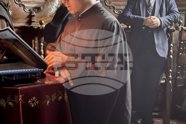 Зографски манастир - есенния празник на свети Георги - литургия и литийно шествие