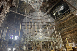 Зографски манастир - есенния празник на свети Георги - литургия и литийно шествие