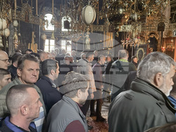 Зографски манастир - есенния празник на свети Георги - литургия и литийно шествие