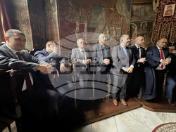 Зографски манастир - есенния празник на свети Георги - литургия и литийно шествие